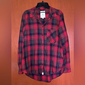 SALE American Eagle Boyfriend fit plaid shirt